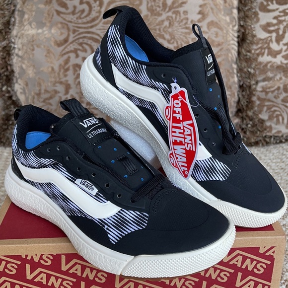Vans Ultrarange Exo Blur Checker Black/MarshmallwW - Picture 5 of 16